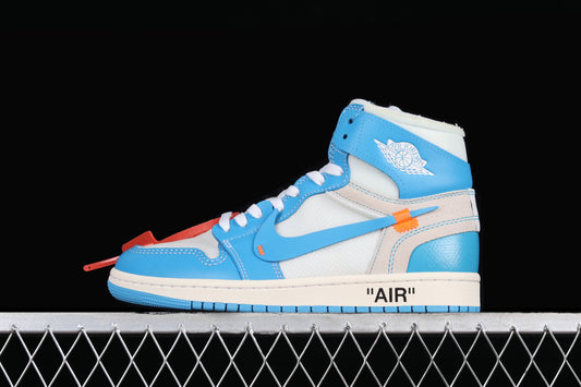 Air Jordan 1 High Off-White™ "UNC" | ג'ורדן 1 גבוהות