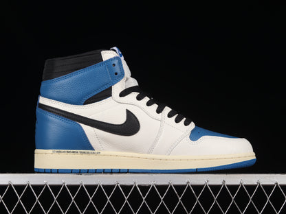 Air Jordan 1 High Retro Og Sp Travis Scott Fragment Military Blue | ‏ ‏ ג'ורדן 1 גבוהות